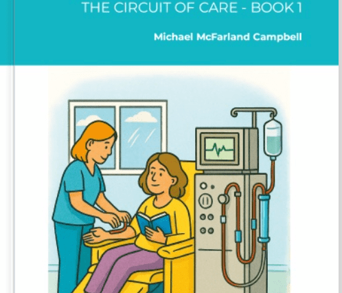 The Cover of "Chosen and Kept: The Circuit of Care - Book 1" by Michael McFarland Campbell