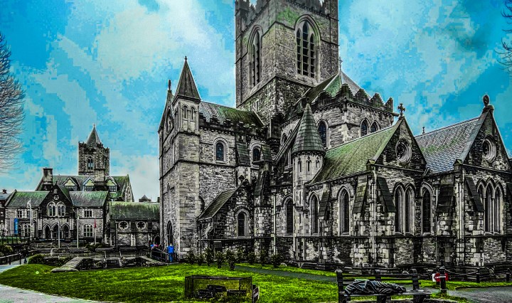 A photo of Christ Church Cathedral Dublin.
