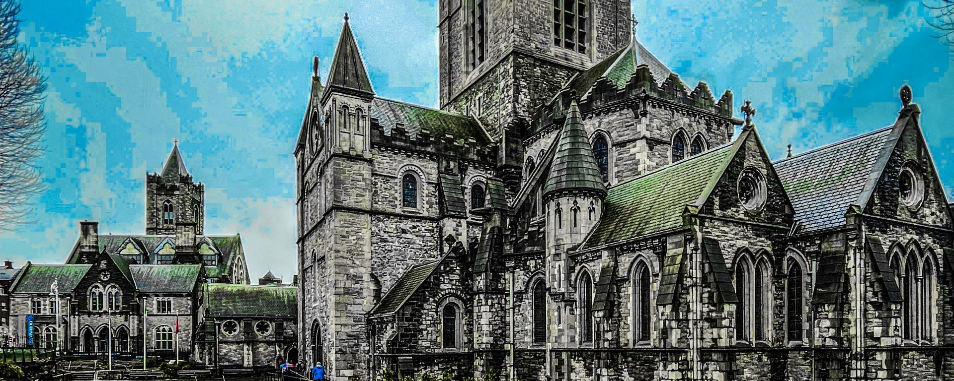 A photo of Christ Church Cathedral Dublin.